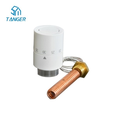 Trv रेडिएटर वाल्व हेड ने सर्पिल विसर्जन सेंसर M30x1.5 . को बंद कर दिया