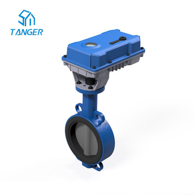 इलेक्ट्रिक तितली वाल्व Actuator निकला हुआ किनारा कनेक्शन IP67