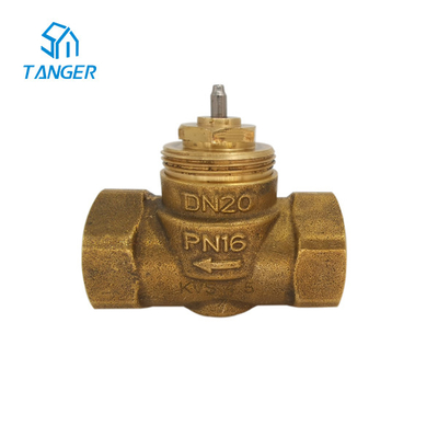 15mm 10mm trv trv वाल्व रेडिएटर PN16 हेक्स नट हाई फ्लो रेट Kvs 4.5&quot;